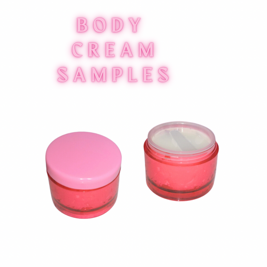 Body Cream Sample