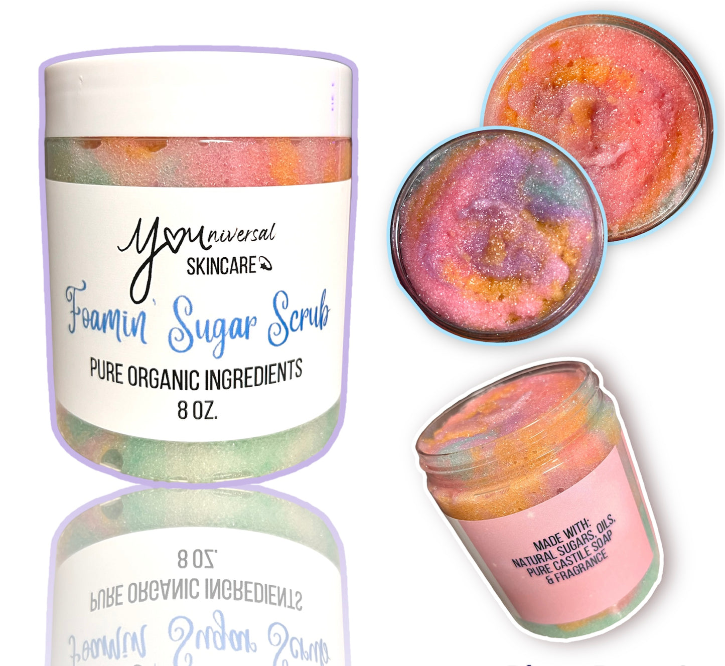 Unicorn Dreams Foamin’ Sugar Scrub