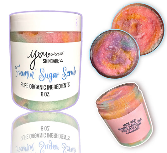 Unicorn Dreams Foamin’ Sugar Scrub